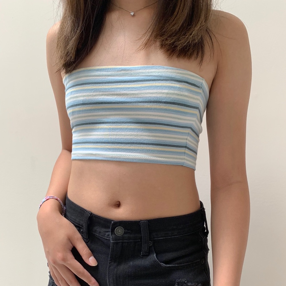 Striped Tube Top